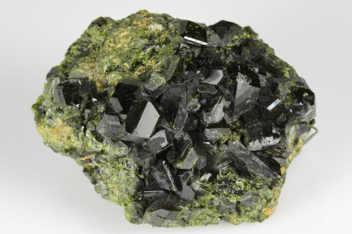 Epidote Crystal Cluster - Peru #181619